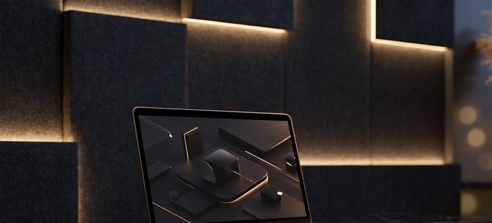 Standard-Website im Design-Stil Luxury