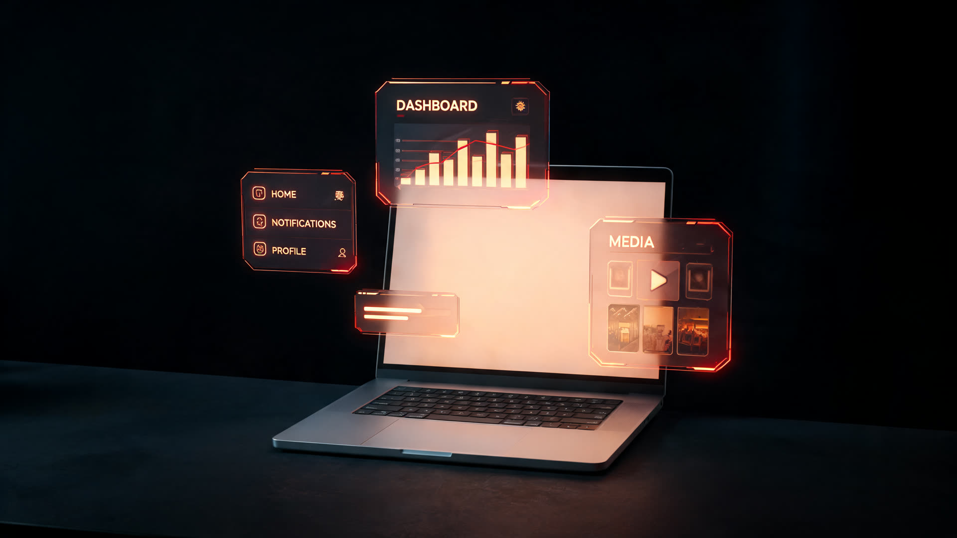 Premium Website Design – Interface Erlebnis